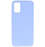 Mode farve TPU taske Samsung Galaxy A02s Lilla