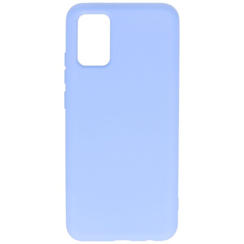 Mode farve TPU taske Samsung Galaxy A02s Lilla
