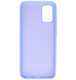 Custodia in TPU colore moda per Samsung Galaxy A02s viola
