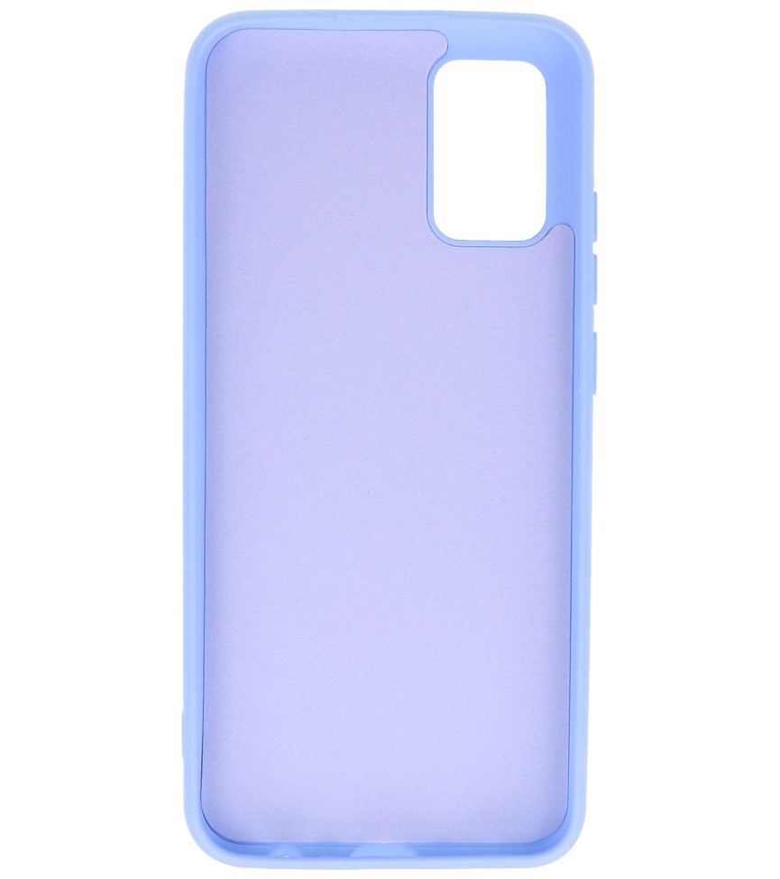 Coque en TPU Fashion Color pour Samsung Galaxy A02s Violet