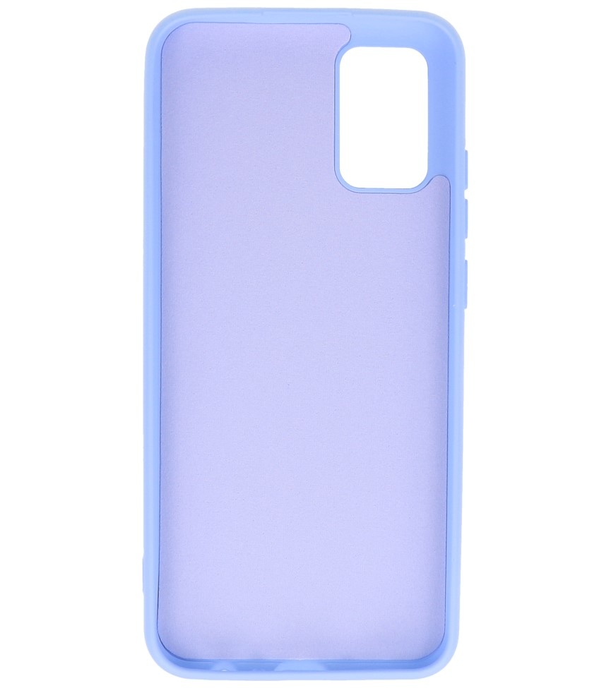 Fashion Color TPU Case Samsung Galaxy A02s Purple