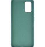 Fashion Color TPU Case Samsung Galaxy A02s Dark Green