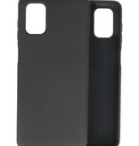 Estuche de TPU en color de moda Samsung Galaxy M51 Negro