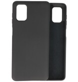 Estuche de TPU en color de moda Samsung Galaxy M51 Negro