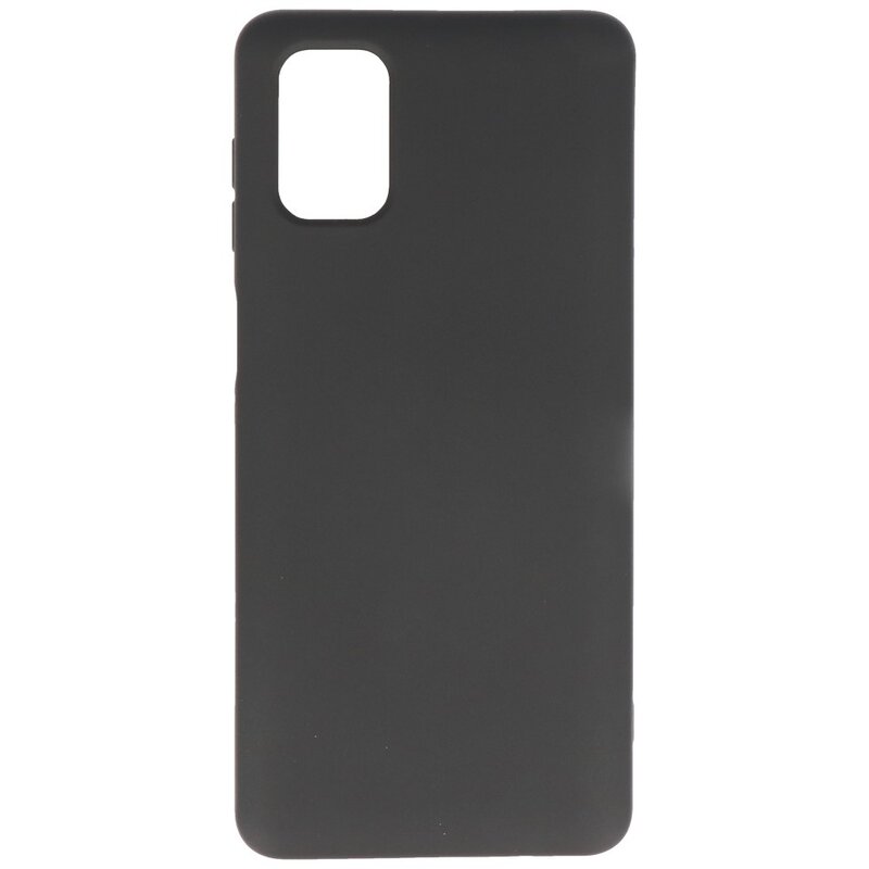 Custodia in TPU colore moda per Samsung Galaxy M51 nera