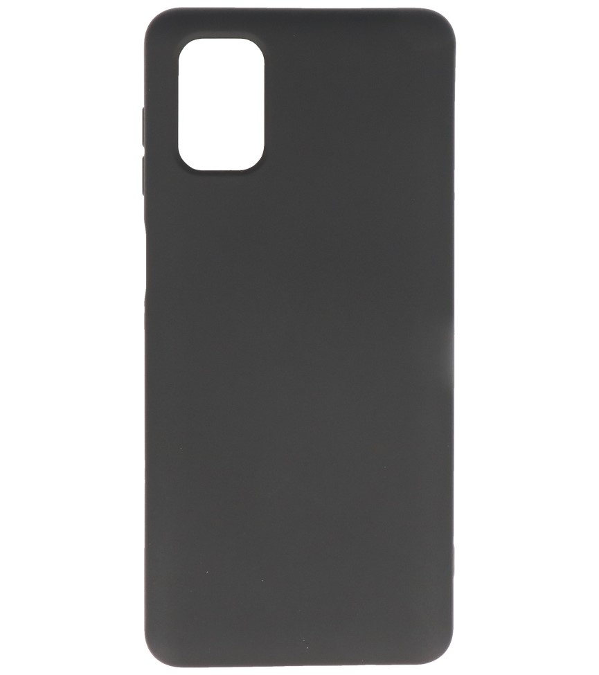 Fashion Color TPU Case Samsung Galaxy M51 Black