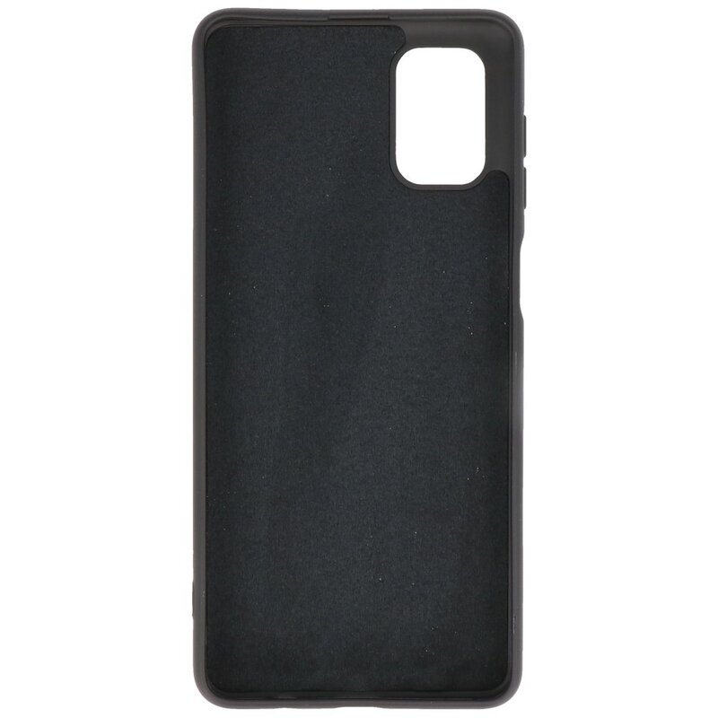 Fashion Color TPU Cover Samsung Galaxy M51 Sort