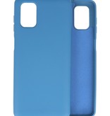 Carcasa de TPU en color de moda para Samsung Galaxy M51 Azul marino