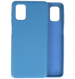 Coque en TPU couleur mode 2.0 mm d'épaisseur Samsung Galaxy M51 Marine