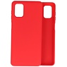 2,0 mm dicke Modefarbe TPU-Hülle Samsung Galaxy M51 Rot