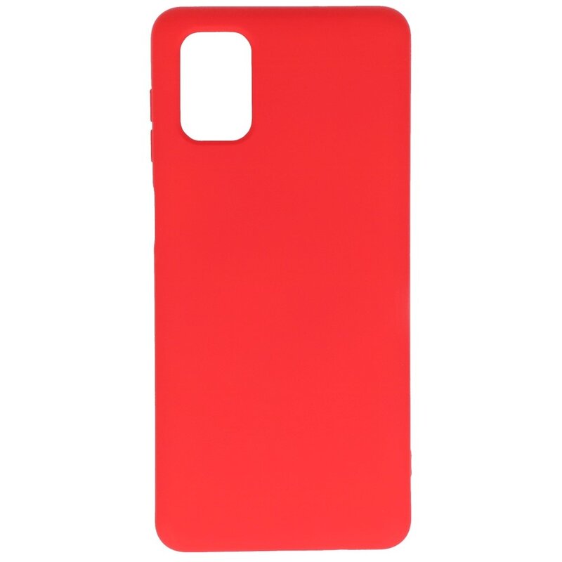 Mode Farbe TPU Fall Samsung Galaxy M51 Rot