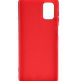 Coque en TPU Fashion Color Samsung Galaxy M51 Rouge