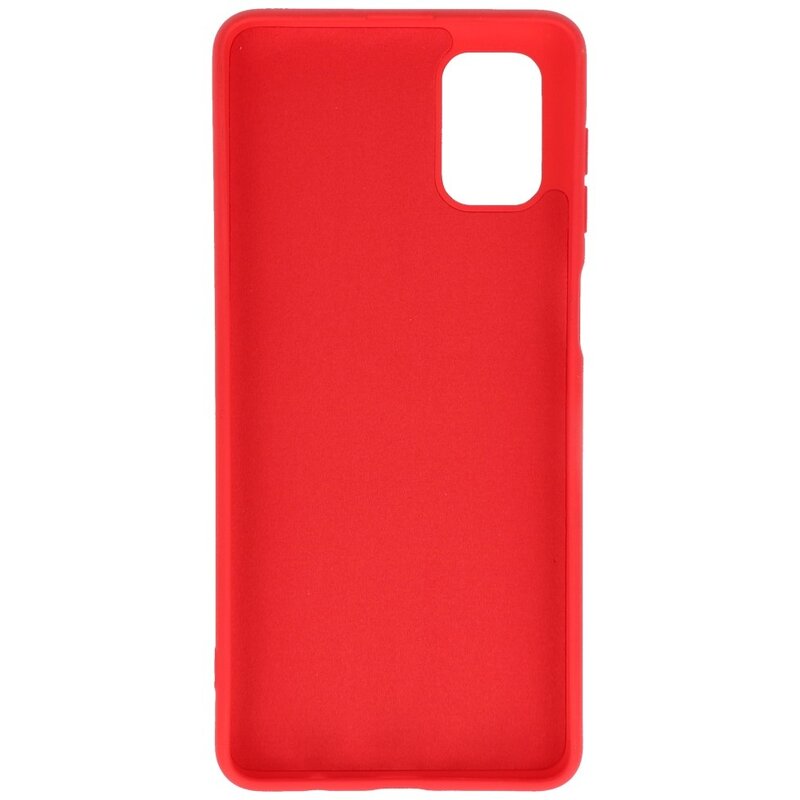 Mode Farbe TPU Fall Samsung Galaxy M51 Rot