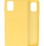 Custodia in TPU colore moda Samsung Galaxy M51 gialla