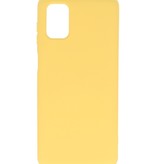 Fashion Color TPU Case Samsung Galaxy M51 Yellow