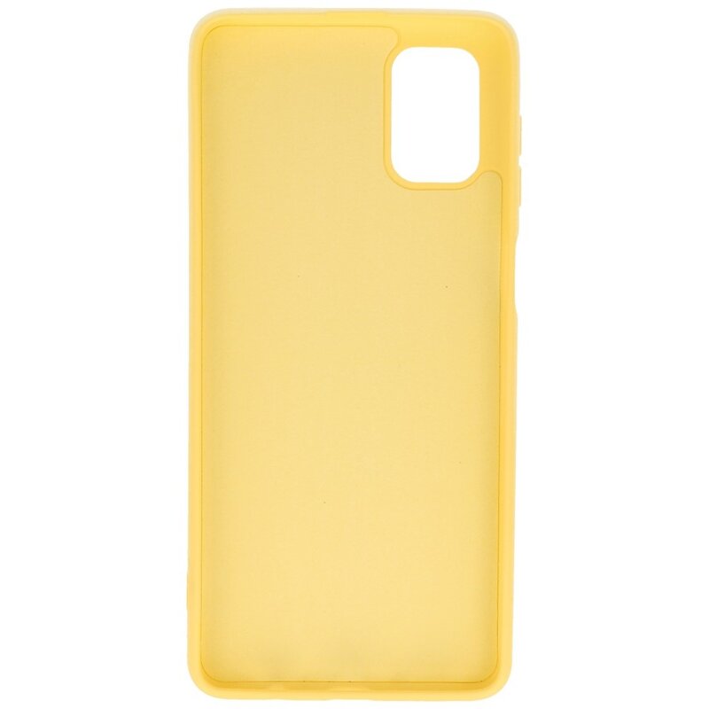 Custodia in TPU colore moda Samsung Galaxy M51 gialla