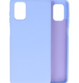 Fashion Color TPU Case Samsung Galaxy M51 Purple