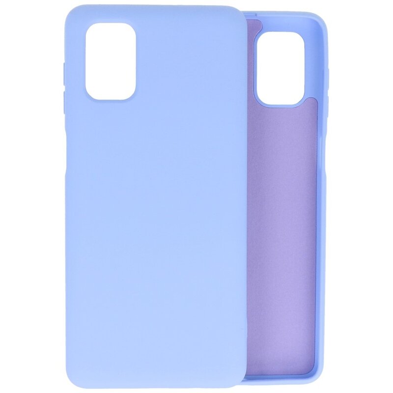 Fashion Color TPU Hoesje Samsung Galaxy M51 Paars
