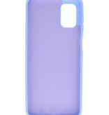 Coque en TPU Fashion Color Samsung Galaxy M51 Violet