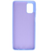 Estuche de TPU en color de moda Samsung Galaxy M51 Morado