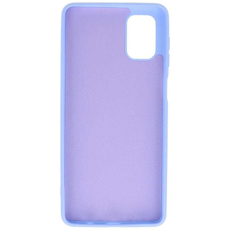 Fashion Color TPU Cover Samsung Galaxy M51 Lilla
