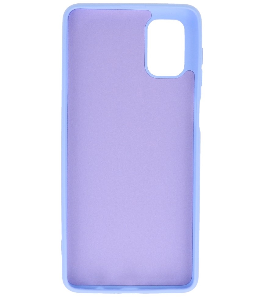 Custodia in TPU colore moda Samsung Galaxy M51 viola