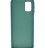 Coque en TPU Fashion Color Samsung Galaxy M51 Vert Foncé