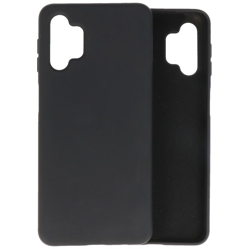 Carcasa de TPU en color de moda Samsung Galaxy A32 5G Negro