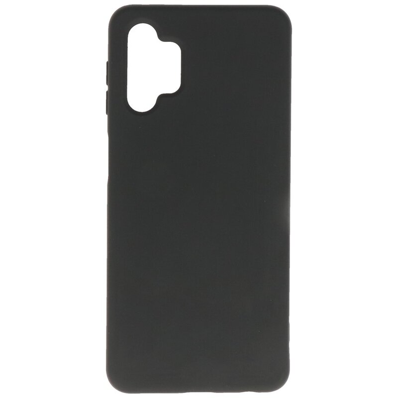 Fashion Color TPU Hoesje Samsung Galaxy A32 5G Zwart