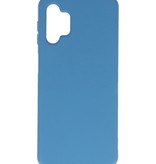 Coque en TPU Fashion Color Samsung Galaxy A32 5G Bleu Marine