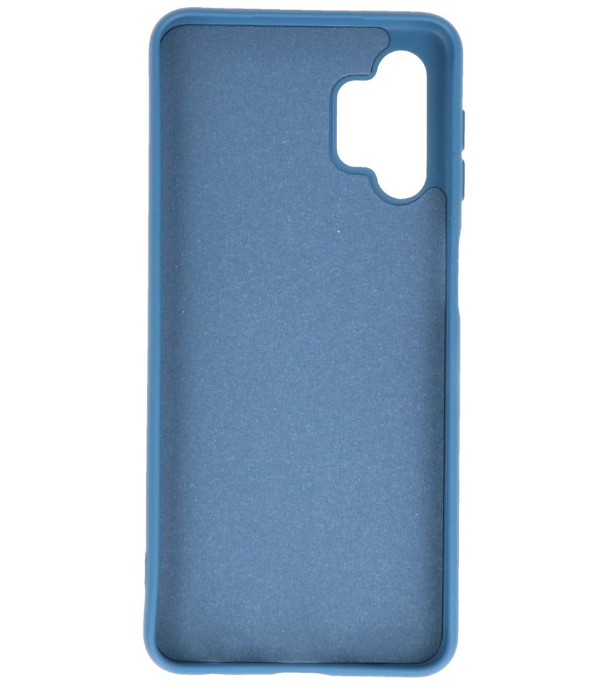 Estuche de TPU en color de moda para Samsung Galaxy A32 5G Azul marino