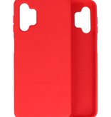Custodia in TPU colore moda Samsung Galaxy A32 5G rosso