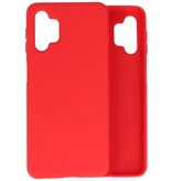 Custodia in TPU colore moda Samsung Galaxy A32 5G rosso