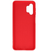Fashion Color TPU Hoesje Samsung Galaxy A32 5G Rood