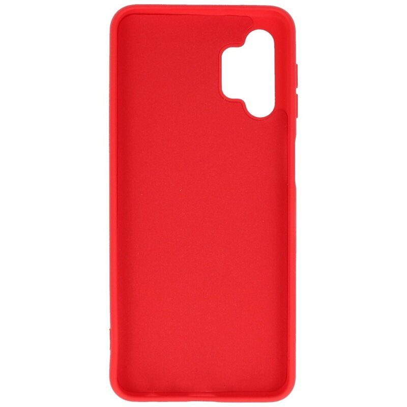 Fashion Color TPU Cover Samsung Galaxy A32 5G Rød