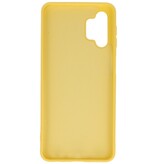 Fashion Color TPU Hoesje Samsung Galaxy A32 5G Geel