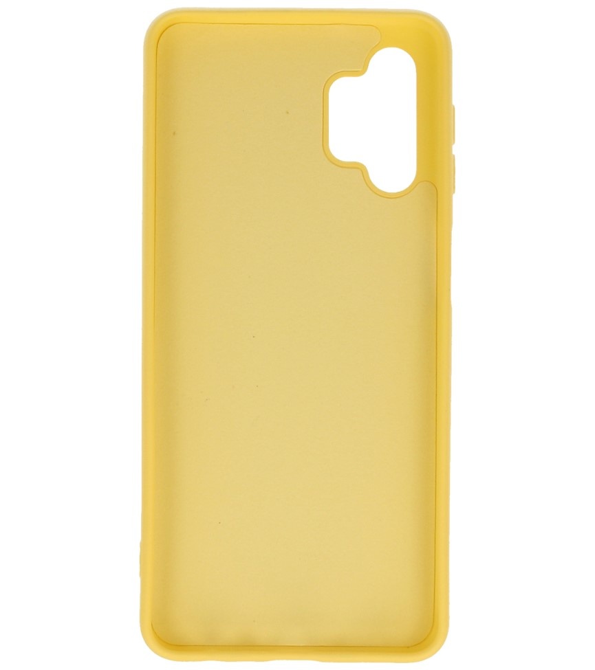 Mode Farbe TPU Fall Samsung Galaxy A32 5G Gelb