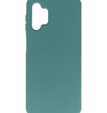 Fashion Color TPU Hoesje Samsung Galaxy A32 5G Donker Groen