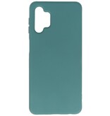 Coque en TPU Fashion Color Samsung Galaxy A32 5G Vert Foncé