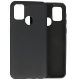 Mode farve TPU taske Samsung Galaxy M21 / M21s sort