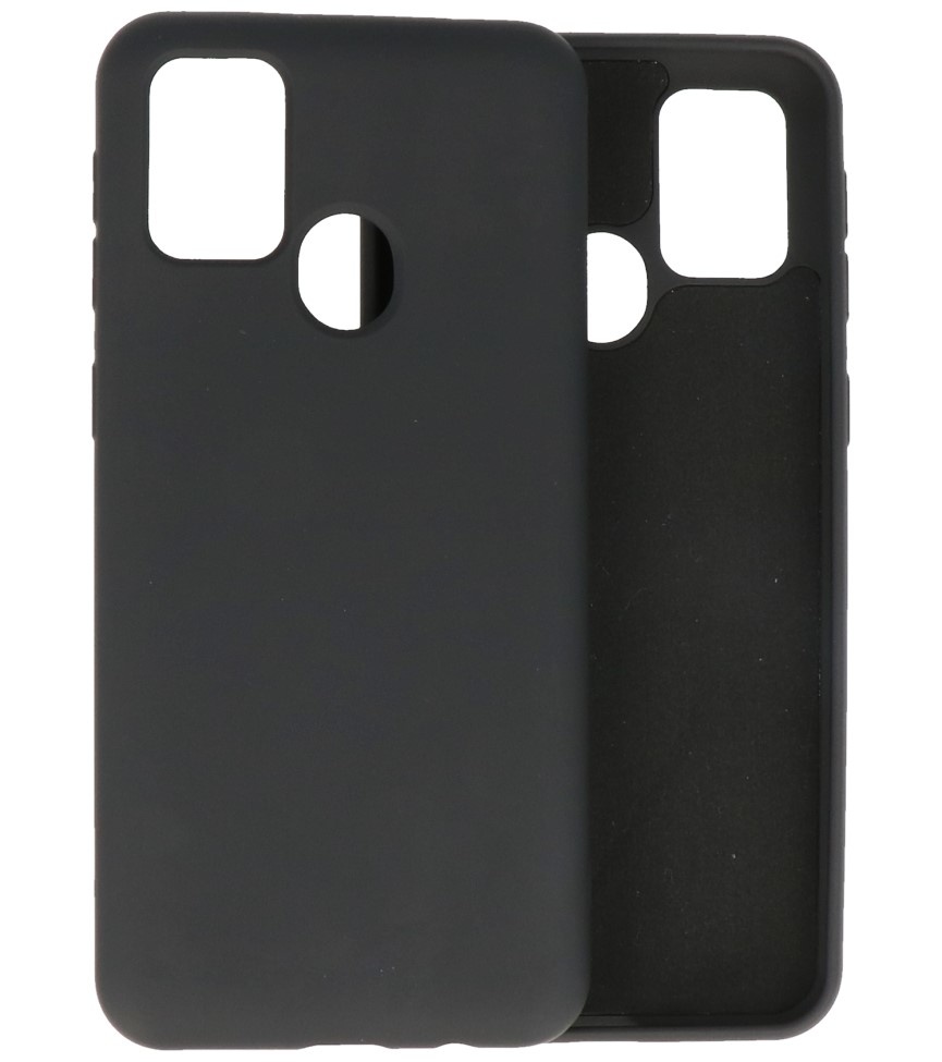 Custodia in TPU color moda per Samsung Galaxy M21 / M21s nera