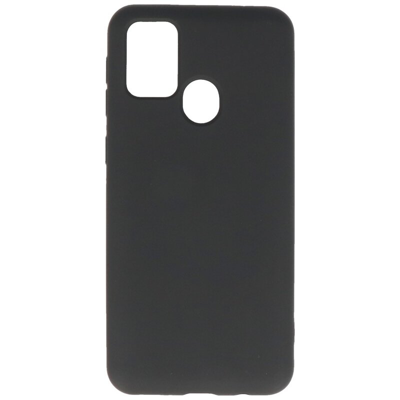 Mode farve TPU taske Samsung Galaxy M21 / M21s sort