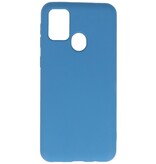 Coque en TPU Fashion Color Samsung Galaxy M21 / M21s Marine
