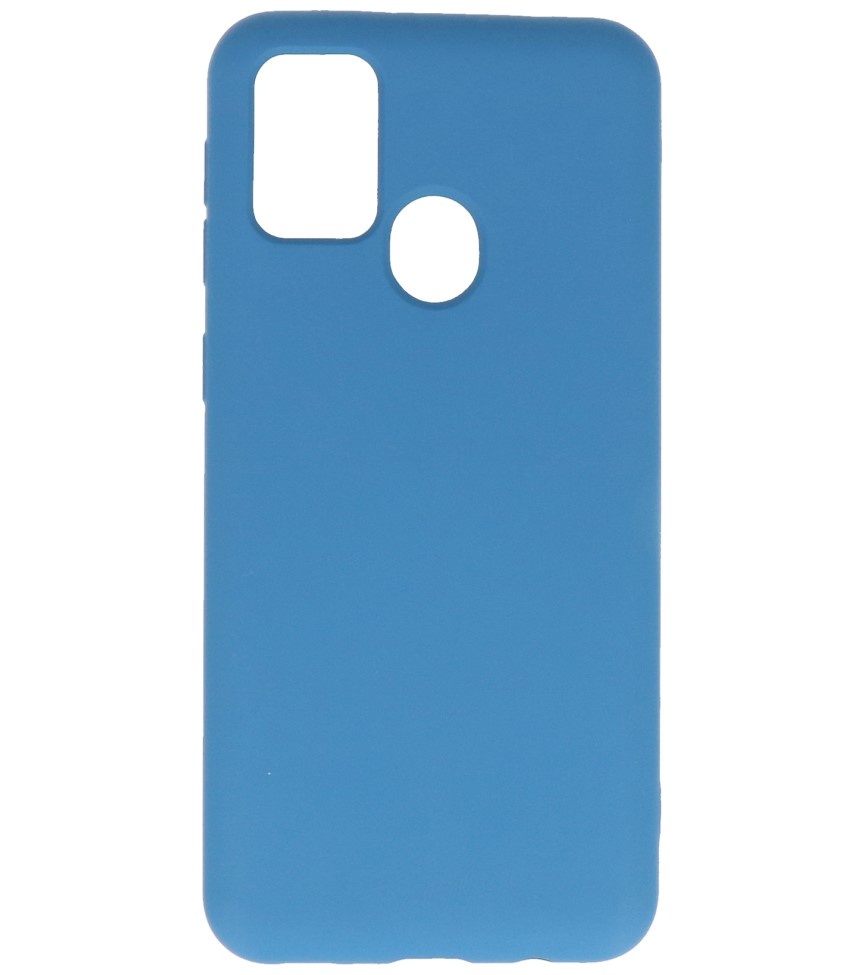 Custodia in TPU colore moda per Samsung Galaxy M21 / M21s Navy