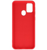 Coque en TPU Fashion Color Samsung Galaxy M21 / M21s Rouge