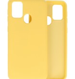 Fashion Color TPU Case Samsung Galaxy M21 / M21s Yellow