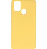 Fashion Color TPU Case Samsung Galaxy M21 / M21s Yellow