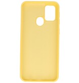 Coque en TPU Fashion Color Samsung Galaxy M21 / M21s Jaune
