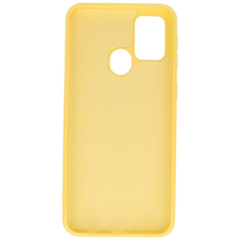 Custodia in TPU colore moda Samsung Galaxy M21 / M21s giallo