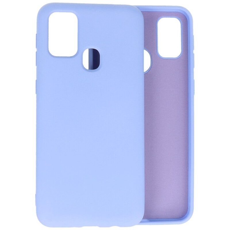 Coque en TPU Fashion Color pour Samsung Galaxy M21 / M21s Violet